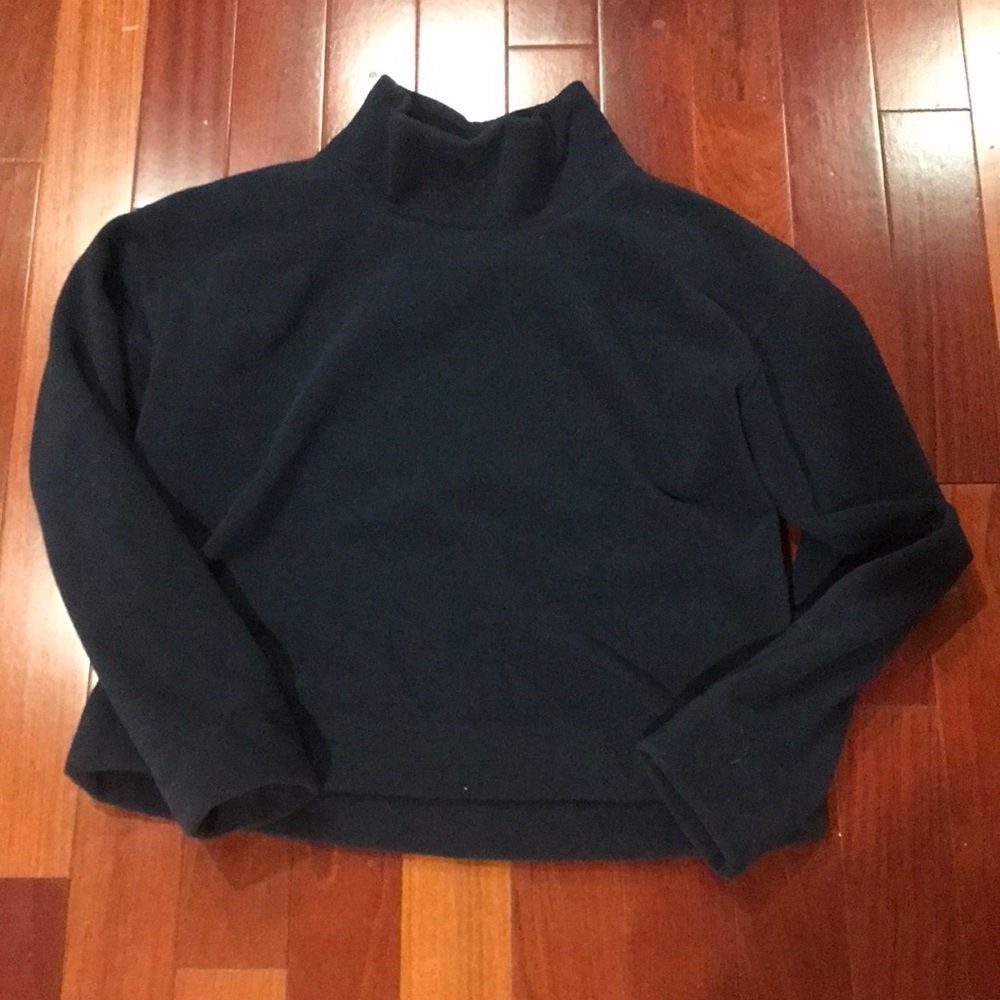 Vineyard Vines Navy Funnel Turtleneck Sweater